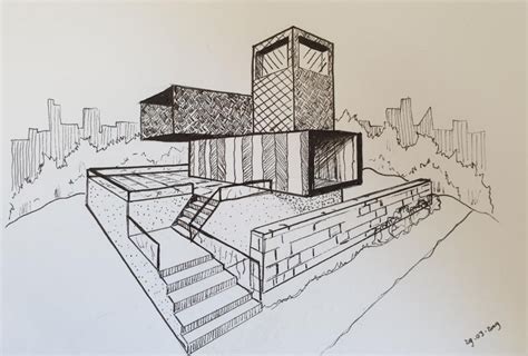 Architecture Drawing Practice Interested But Not Confident Know How