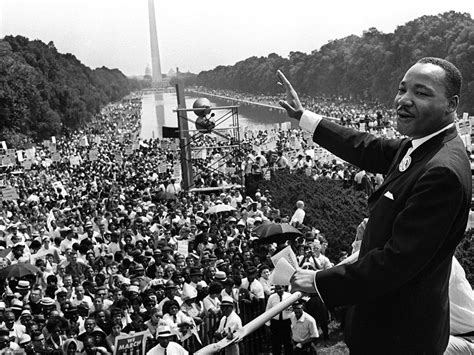 Martin Luther King Day La Marcha Sobre Washington De 1963