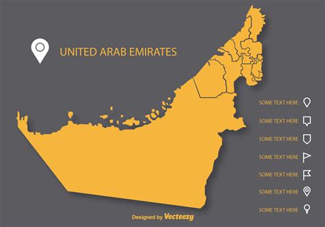 Uae Map Vector Art Icons And Graphics For Free Download
