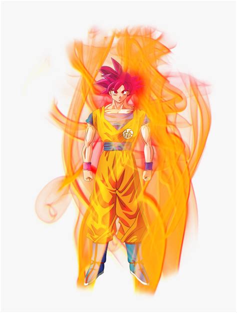 Super Saiyan God Aura Png Banner Library Download Goku Super Saiyan