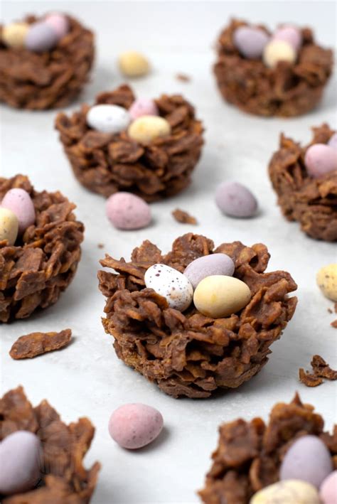 Chocolate Easter Nests Baking With Granny