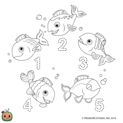 Jj Cocomelon Coloring Page