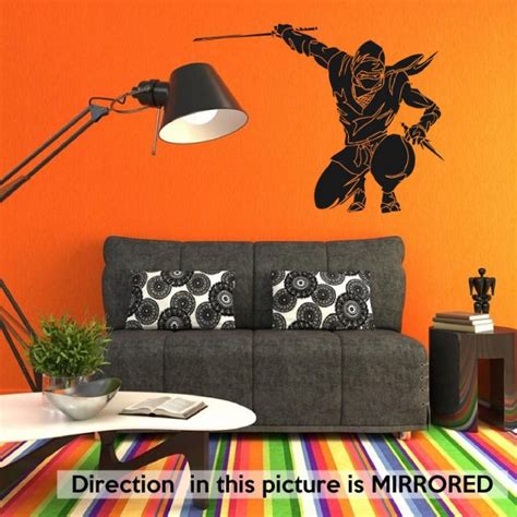 ninja warrior wall sticker wall stickers store uk shop