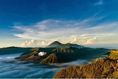 Bromo Mount Volcano Indonesian Java Located East
