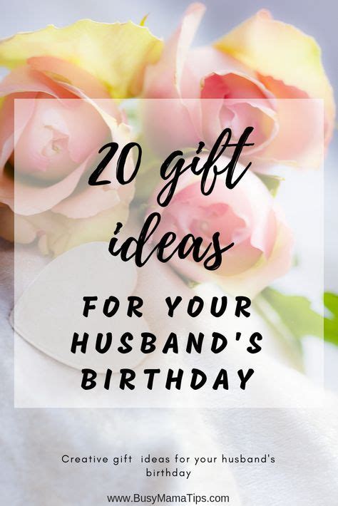 Creative gift ideas for husband birthday. How To Celebrate Your Husband's Birthday Differently ...