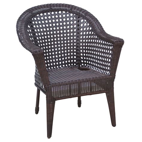 Modern brown wicker single chair, for outdoor. Dark Brown Wicker Chair | Wicker chair, Home, Chair