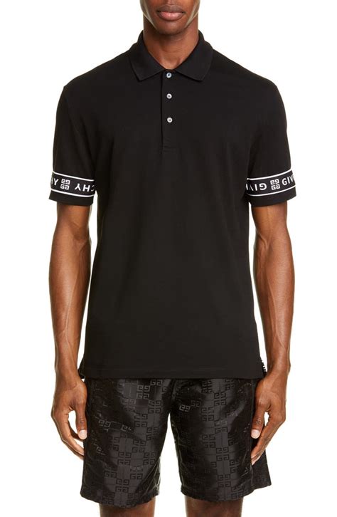 Givenchy 4g Band Slim Fit Polo Nordstrom