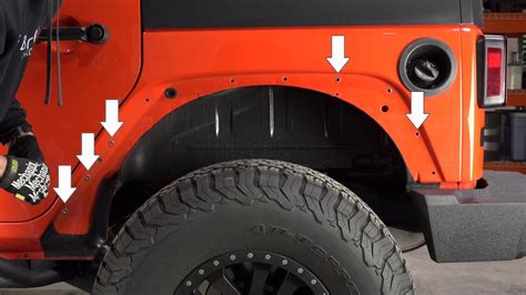 Fishbone Offroad Fb33006 Aluminum Tube Fenders For 07 18 Jeep Wrangler