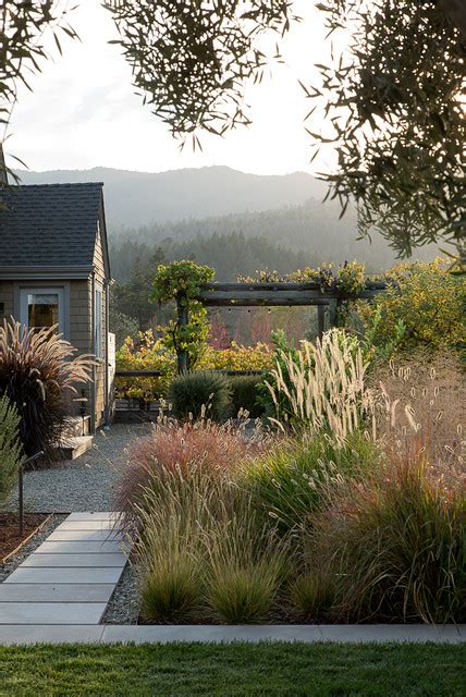 Wine Country Retreat Transitional Garden San Francisco By