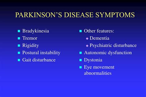 Emotional Trauma And Parkinsons Disease