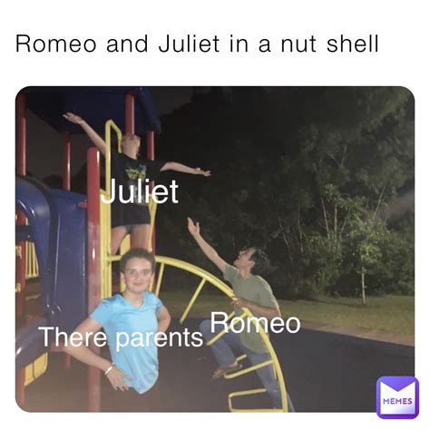 Romeo And Juliet In A Nut Shell There Parents Juliet Romeo