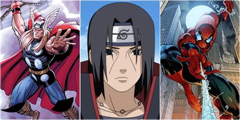Naruto 5 Marvel Superheroes Itachi Can Defeat And 5 Hed Lose To