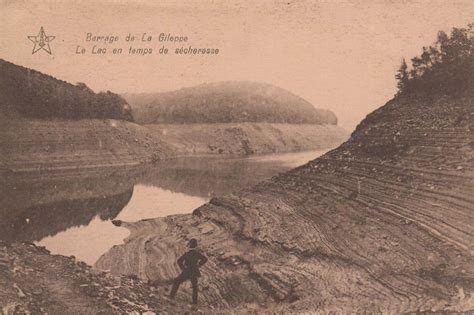 In het riviertje de gileppe ligt een 47 mtr. Le Barrage de La Gileppe