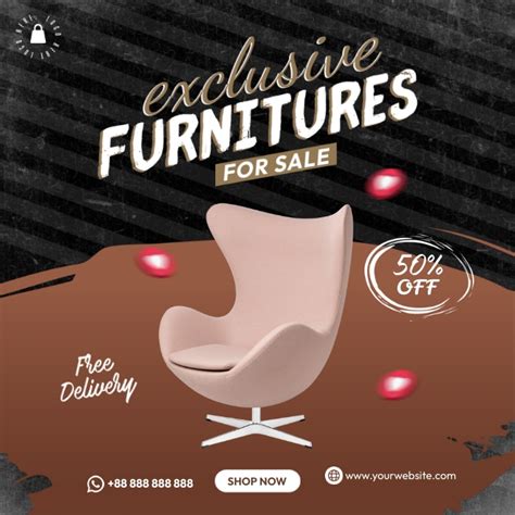 Exclusive Furnitures For Sale Template Postermywall