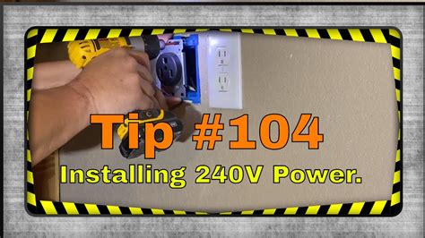 How To Add 240v Power To Your Garage Youtube
