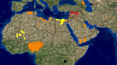 Terror Map Shows Spread Of Isis Across Globe Fox News Video