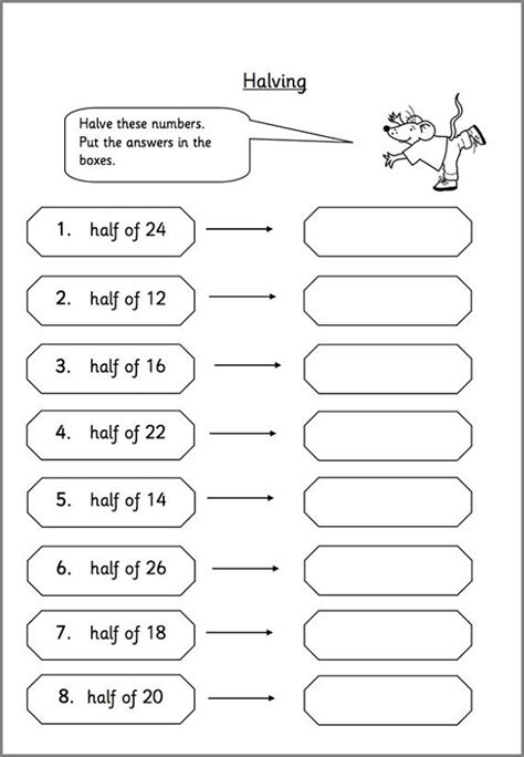 Primary Maths Worksheets Learning Printable
