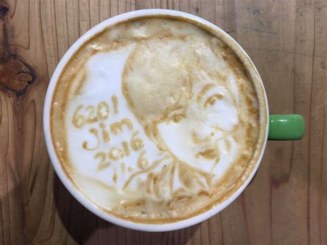 Latte Art Of Portrait Coffee 李敏鎬 Made By Jimmy Chen Jimstudio