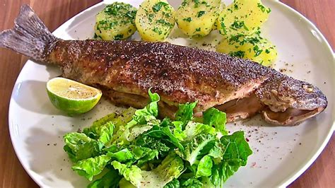 Forelle Im Backofen Knusprig Chefkoch