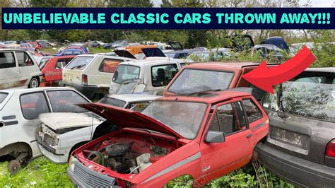 You Won’t Believe What Classic Cars We Found In This French Scrap Yard