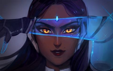 It can only damage enemy heroes. symmetra magician | Tumblr