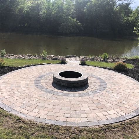 Check spelling or type a new query. Brick Paver circle fire pit and patio. Rochester Hills ...