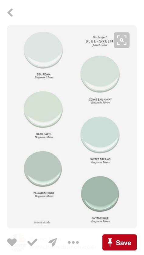Pin By Lisa Janes On Coastal Decorating Blue Green Paints Green