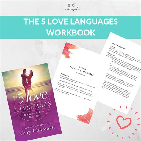 The 5 Love Languages Workbook The Five Love Languages Etsy
