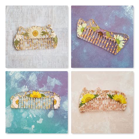 Custom Resin Combs Personalization Available Etsy