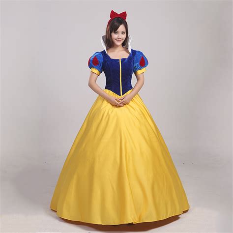 Snow White Costume Adult Disney Princess Snow White Dress Etsy