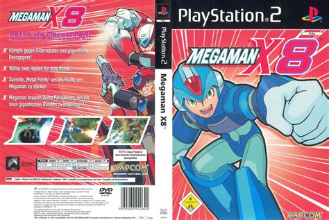 Megaman X8 D Playstation 2 Covers Cover Century Over 1000000