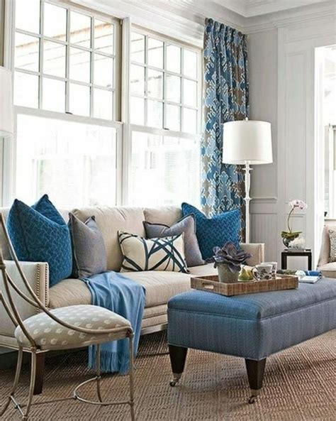 Be calm and soothing or vivid, lively and energetic. 25 Blue Living Room Design Ideas - Decoration Love