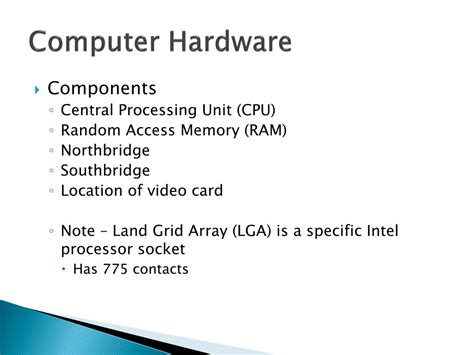 Ppt Computer Hardware Powerpoint Presentation Free Download Id3176204