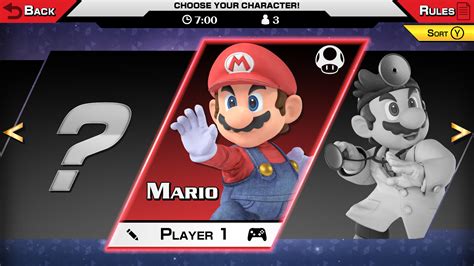Super Smash Bros Character Select Screen Concept By