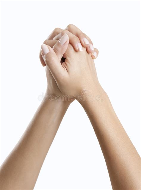Hands Folded In Prayer Hands Of A Man A Man Is Praying Stock Image