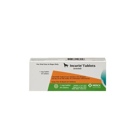 Incurin Tablets For Dogs Rx Pbs Animal Health