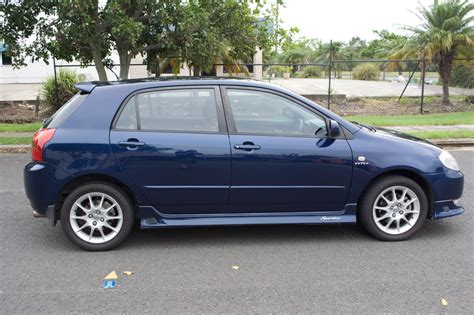Toyota safety sense is standard across every corolla, because your safety is essential. 2004 Toyota Corolla Sportivo ZZE123R | Car Sales QLD ...