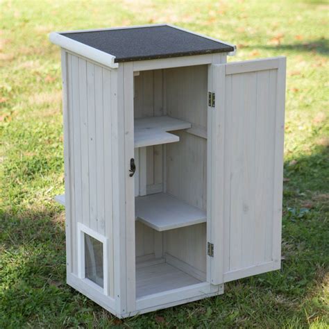 This article will talk about. Precision Boomer & George Nantucket Outdoor Cat Home ...