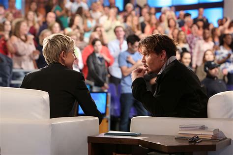 Ellen Degeneres Puts Johnny Depp In The Hot Seat E Online
