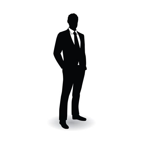 Man In Tuxedo Silhouette At Getdrawings Free Download