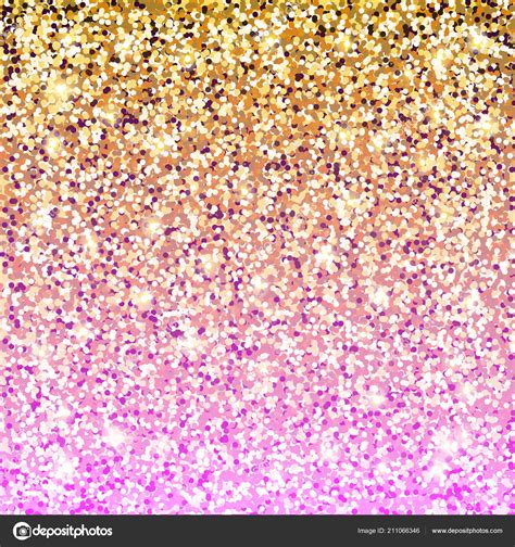 Shining Glitter Background Pastel Pink Gold Colors Stock Vector Image
