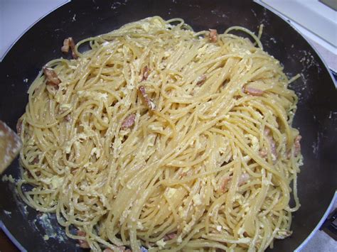 Primo Piatto Spaghetti Alla Carbonara Creazioni Di Ale