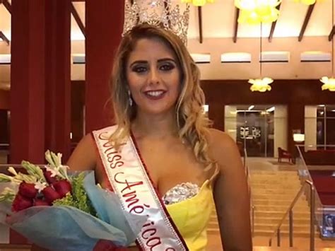 Rotterdamse Nadine Is Miss América Latina Del Mundo 2018 Rijnmond