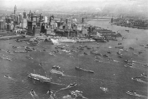 New York Harbor And Lower Manhattan In 1928 Andy Blair Flickr