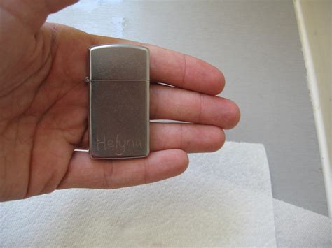 How To Custom Engrave A Zippo Lighter At Home 5 Steps Instructables