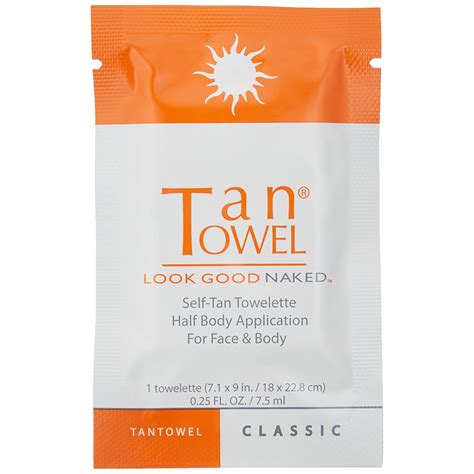 Tan Towel Self Tan Towelette Classic Review