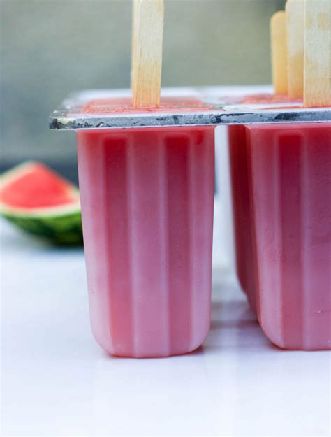 Watermelon Lime Honey Popsicles Sugarlovespices