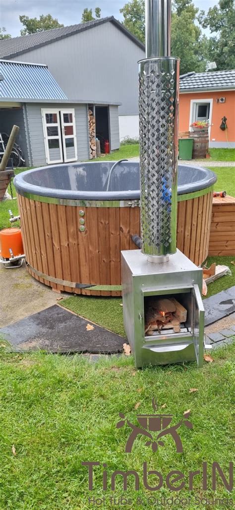 101 Wood Fired Hot Tub With Jets Timberin