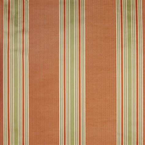 Capri Orange Stripe Woven Upholstery Fabric Upholstery Fabric