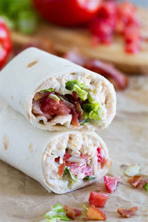 Chicken Bacon Ranch Wraps Taste And Tell